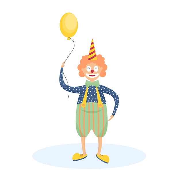 Clown mit Ballon