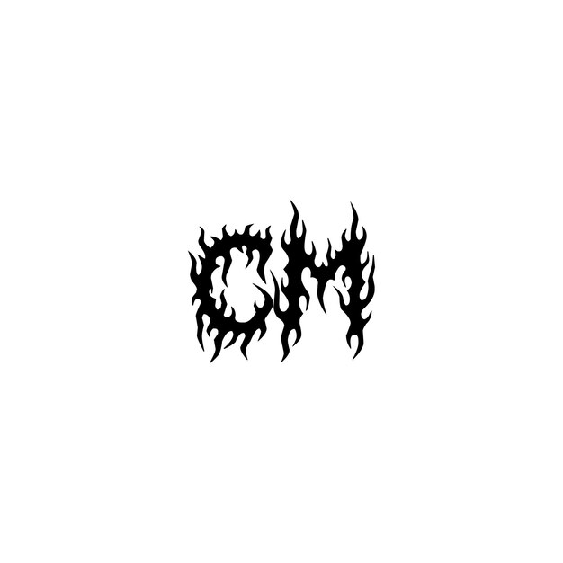 CM-Monogramm-Logo-Design, Buchstabe, Text, Name, Symbol, monochromes Logo, Alphabet-Zeichen, einfaches Logo