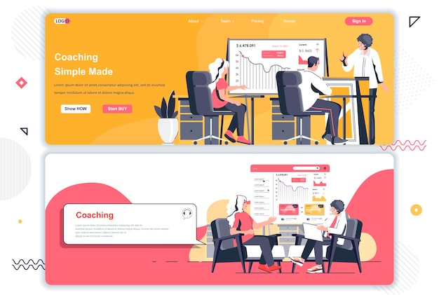 Coaching von Landing Pages