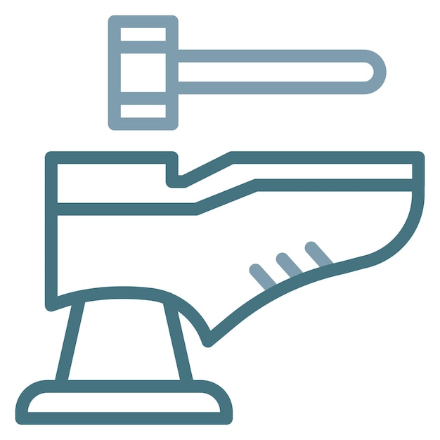 Vektor cobbler-icon-vektorbild kann für shoemaker verwendet werden
