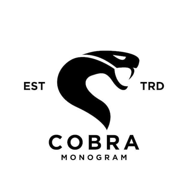 Cobra-schlange-logo-ikonen-design