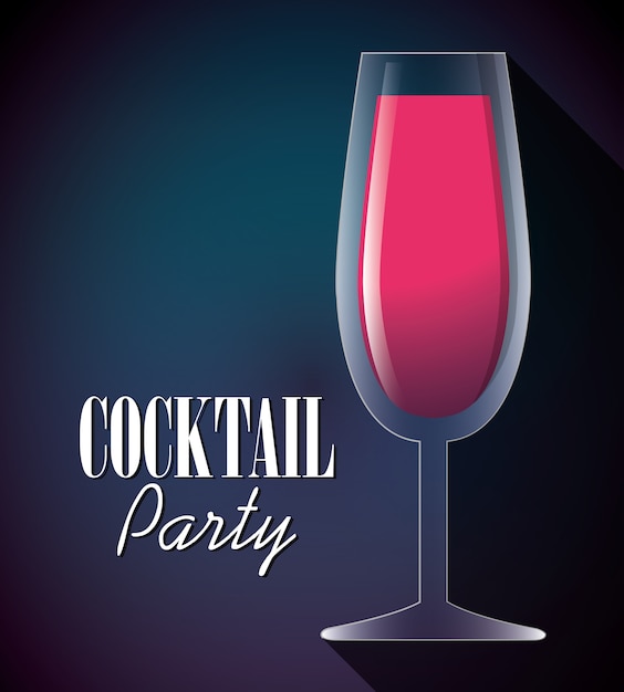 Cocktails Tasse Glas Design