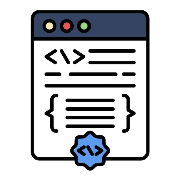 Code-freie Entwicklung flache Illustration