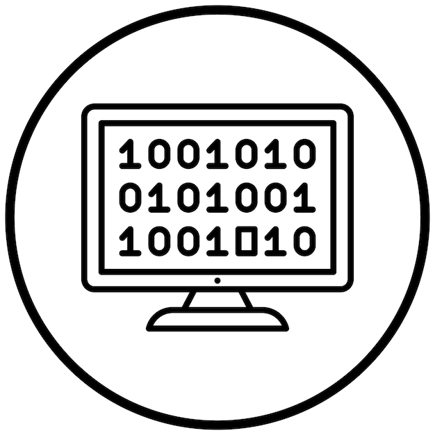 Code-Ikonen-Stil hacken