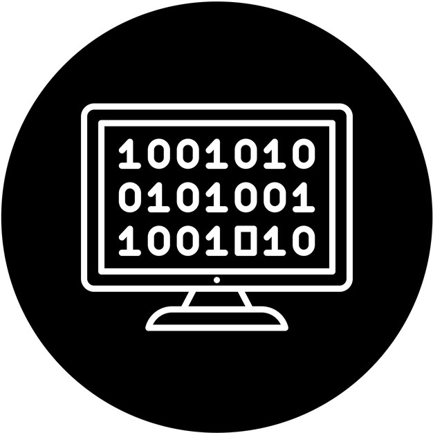 Code-Ikonen-Stil hacken