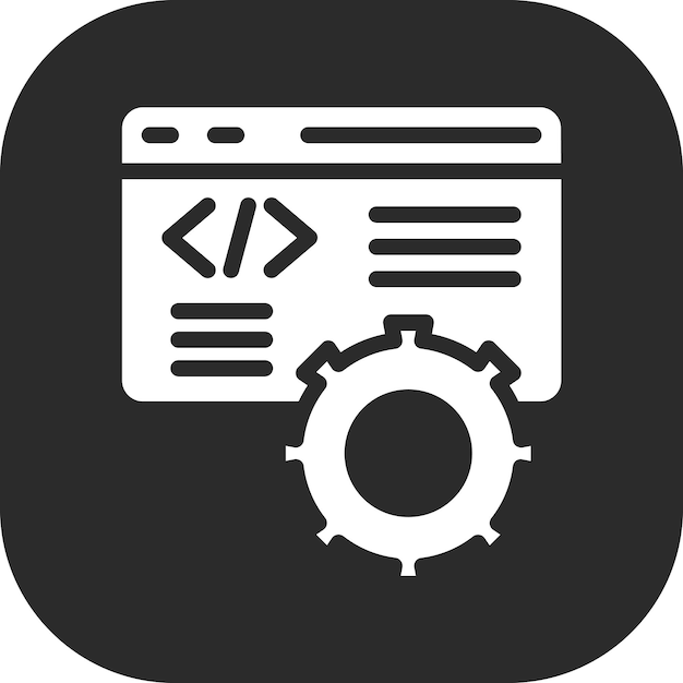 Code-Vektor-Ikonen-Illustration des Data Analytics-Ikonensets