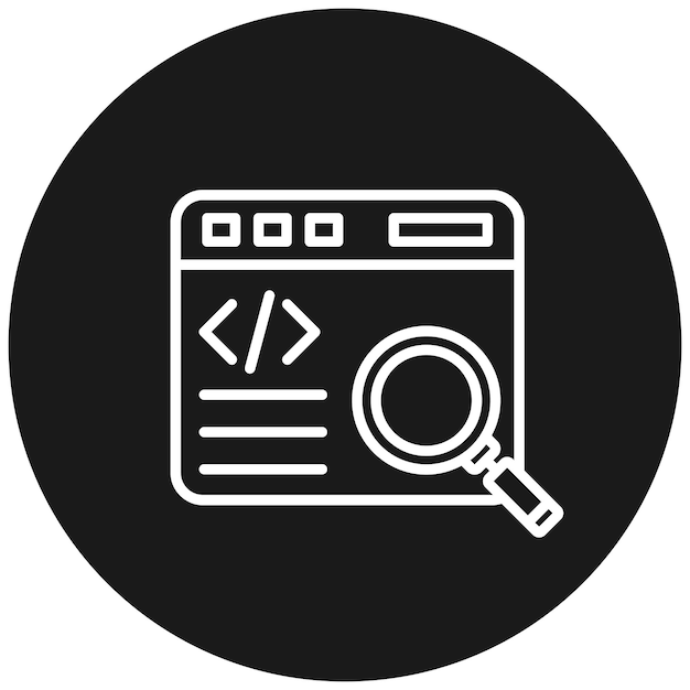 Code-Vektor-Symbol kann für Computerprogrammierung verwendet werden