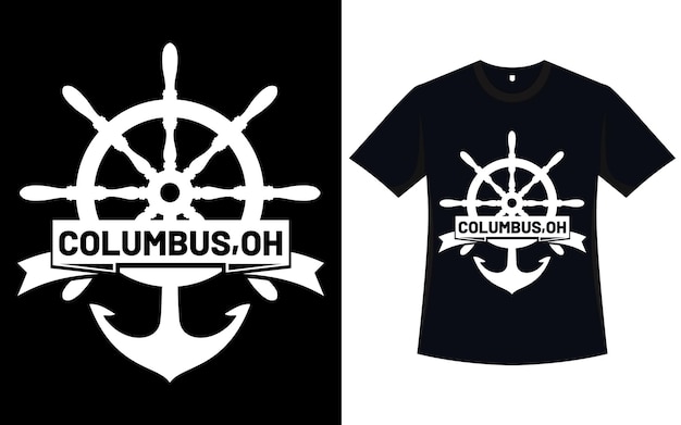 Columbus-tag-t-shirt-design