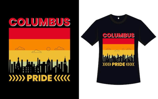 Columbus-Tag-T-Shirt-Design