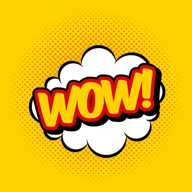 Comic-Pop-Art-Nachricht