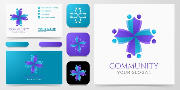 Community logo design