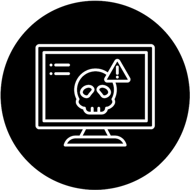 Computer-hackter Ikonen-Stil