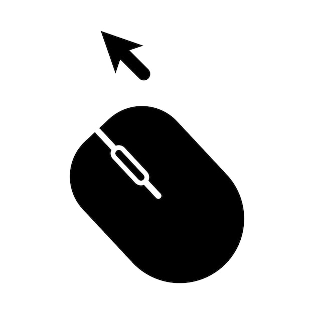 Computer-maus-symbol-logo-vektor-design-vorlage