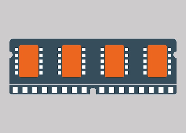 Computer-Ram-Vektor-Symbol