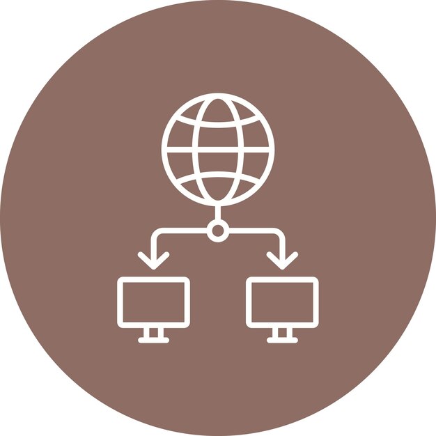 Computernetzwerk-Symbol