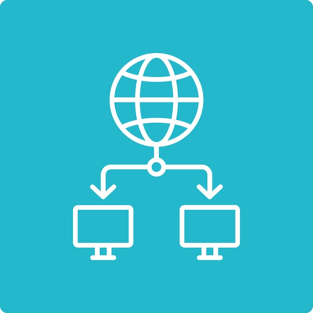 Computernetzwerk-Symbol