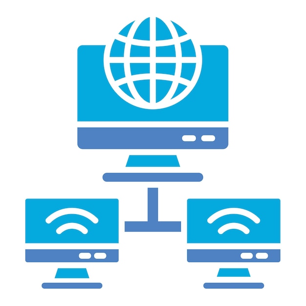 Computernetzwerk-Symbol
