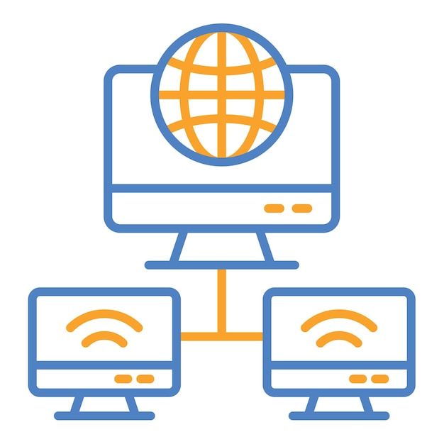 Computernetzwerk-Symbol