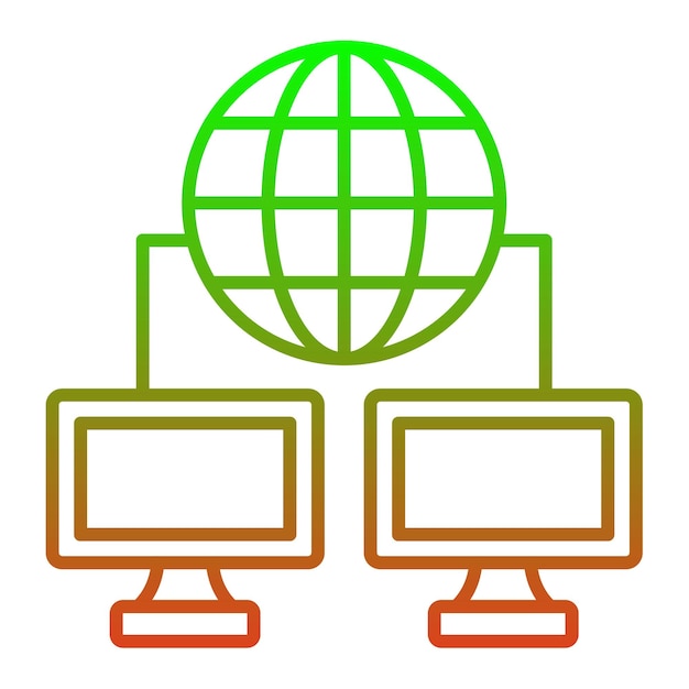 Computernetzwerk-Symbol