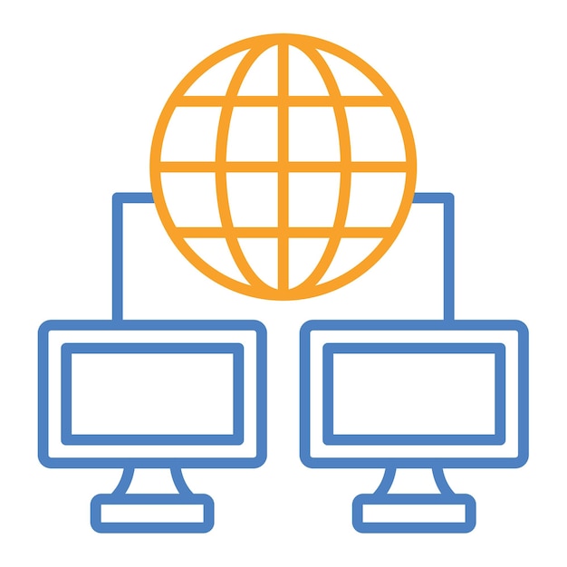 Computernetzwerk-Symbol