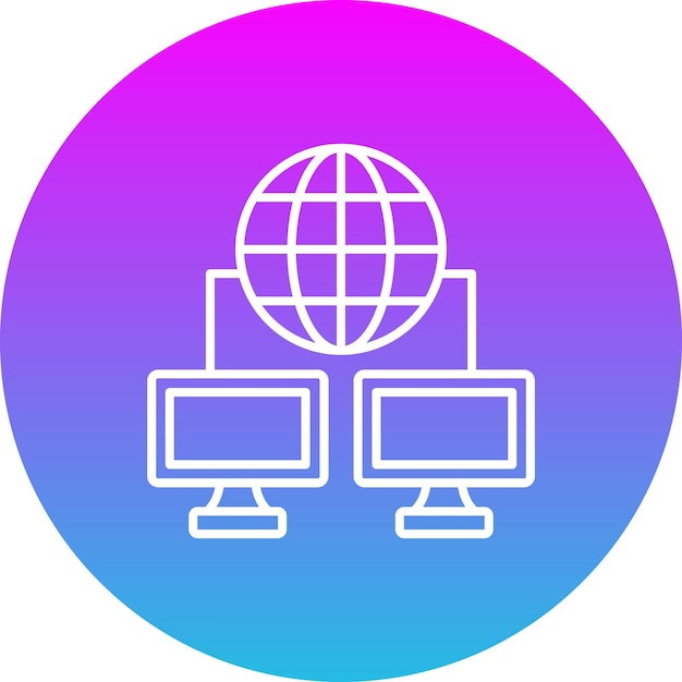 Computernetzwerk-Symbol