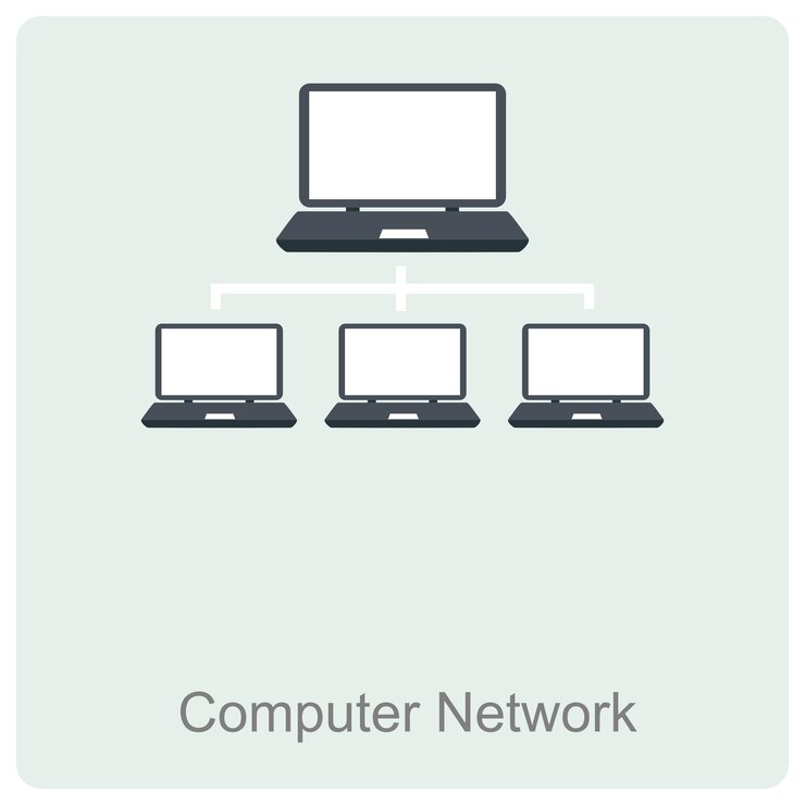 Vektor computernetzwerk