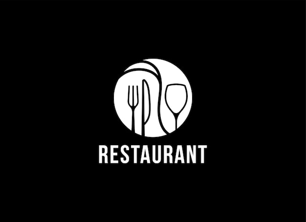 Cooking chef und modern dining restaurant logo design