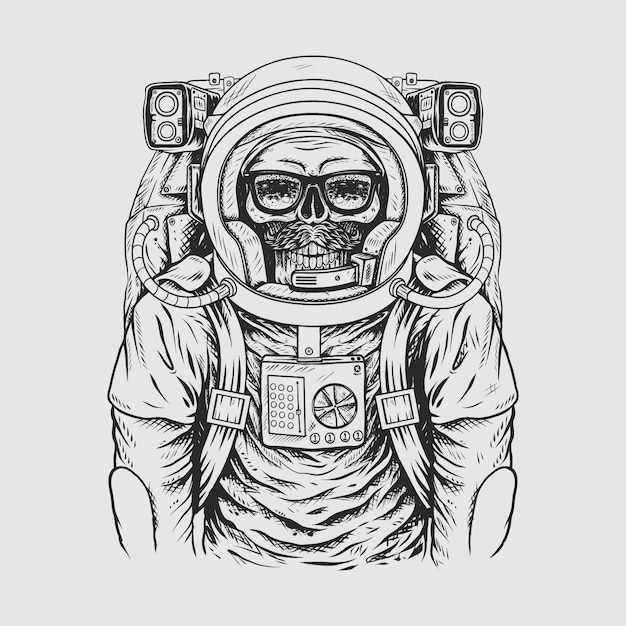 Cooler astronaut