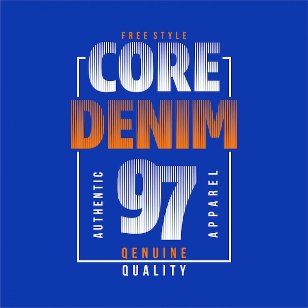 Core Denim - Grafik