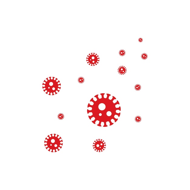 Coronavirus covid19 globale pandemie-vektorvorlage