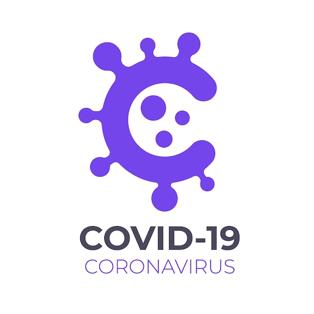 Coronavirus-logo-konzept