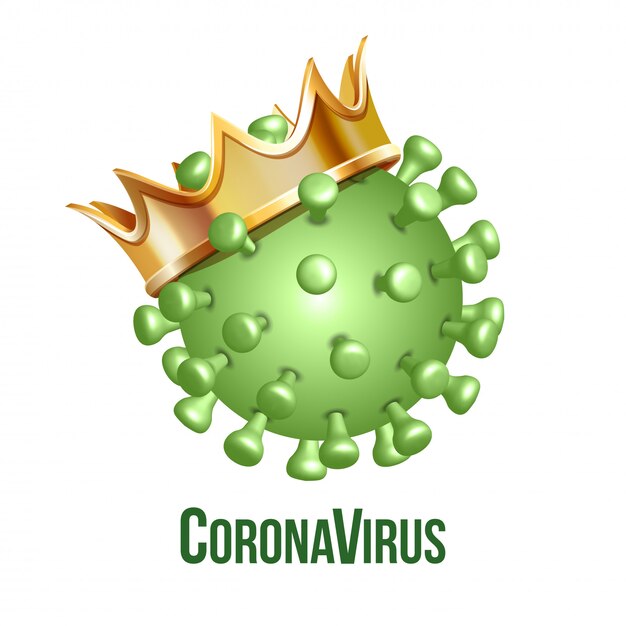 Coronavirus, neuartiges coronavirus-konzeptzeichen