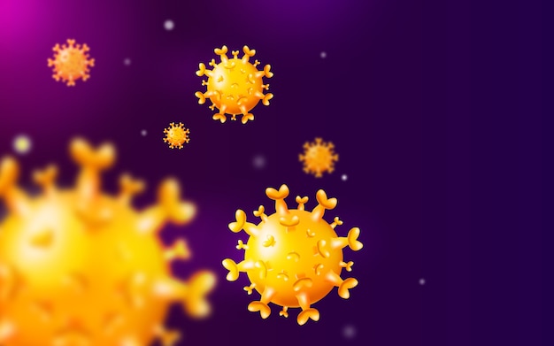 Corovirus hintergrundbild