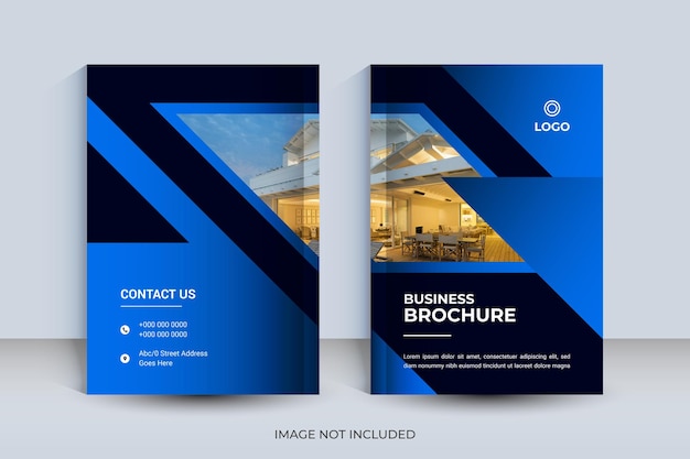 Corporate a4 book cover design und jahresbericht und magazinvorlage