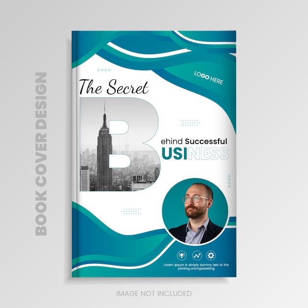Corporate book cover design für das geheimnis erfolgreicher geschäfte