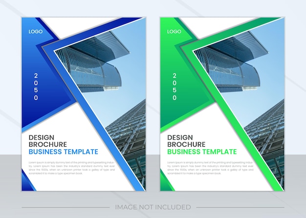 Vektor corporate-book-cover-design in a4-set-vorlage