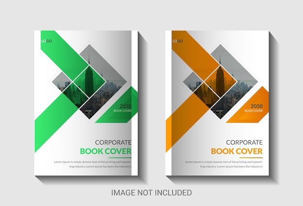 Corporate book cover-design-vorlagen-layout