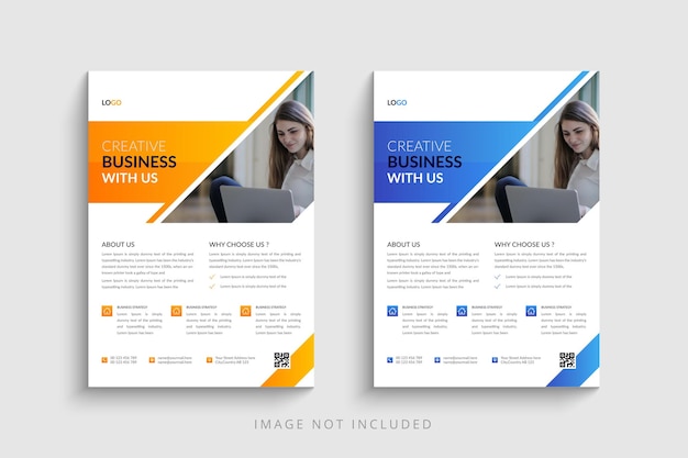 Corporate business flyer design-template