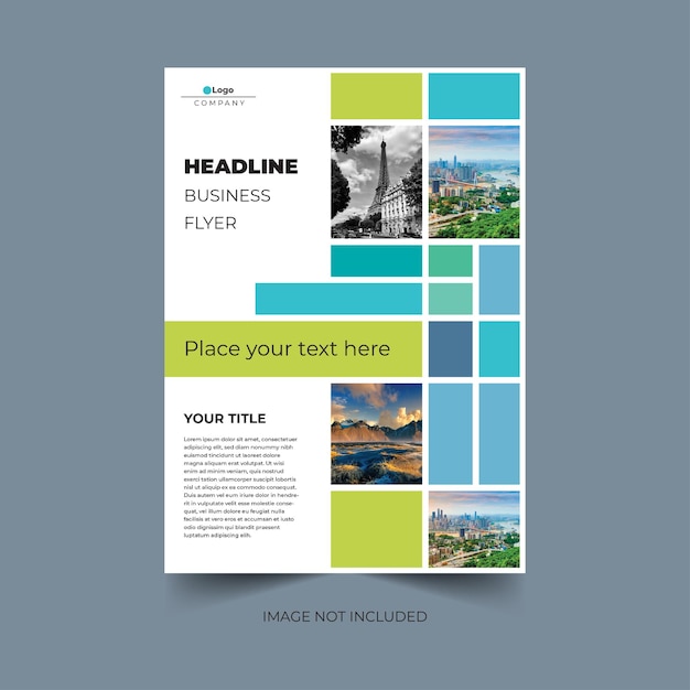 Corporate Business Flyer oder Marketing-Poster-Vorlage