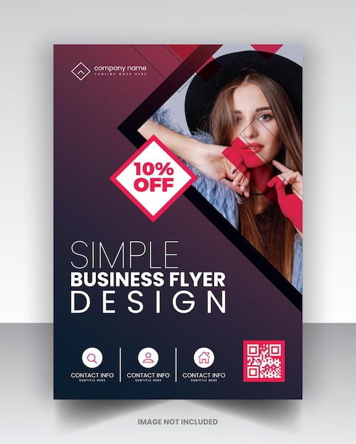 Corporate Business Flyer Poster Broschüre Broschüre Cover Design Layout Hintergrund zweifarbig Schema Vektorvorlage im A4-Format Vektor