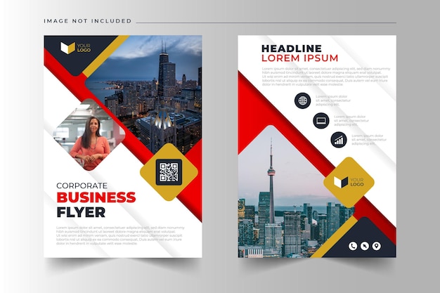 Corporate Business Flyer Template Set