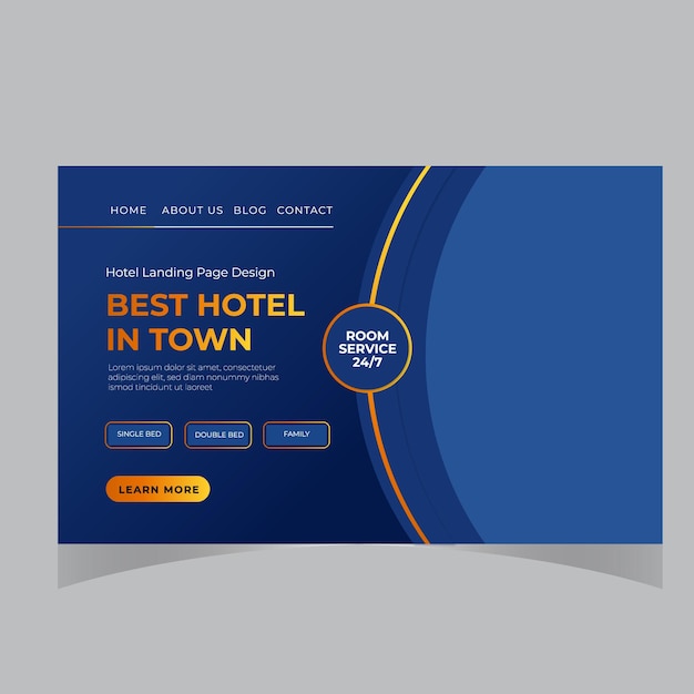 Corporate business flyer vorlage design set mit blauer orange roter und gelber farbe marketing