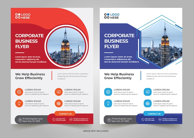 Corporate Business Flyer Vorlage