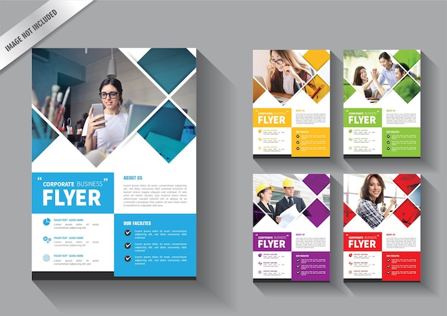 Corporate business flyer vorlage