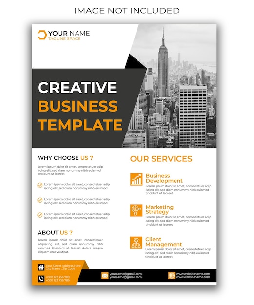 Corporate Business Flyer Vorlage.