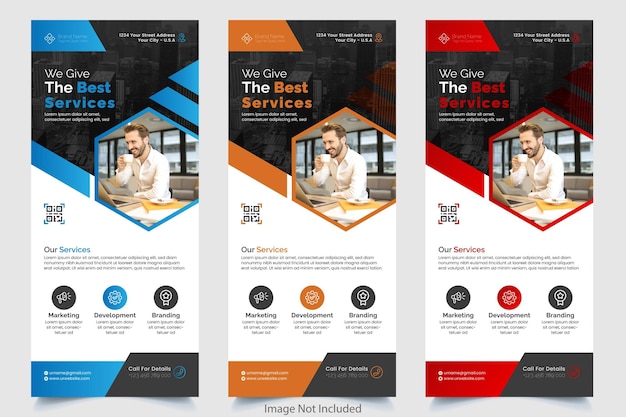 Corporate Business Rollup-Banner-Template-Design