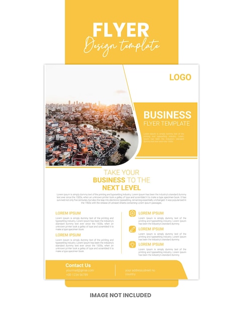 Corporate Flyer Designvorlage