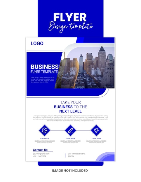 Corporate Flyer Designvorlage