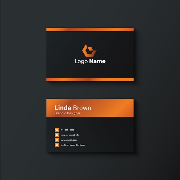 Corporate identity visitenkartendesign