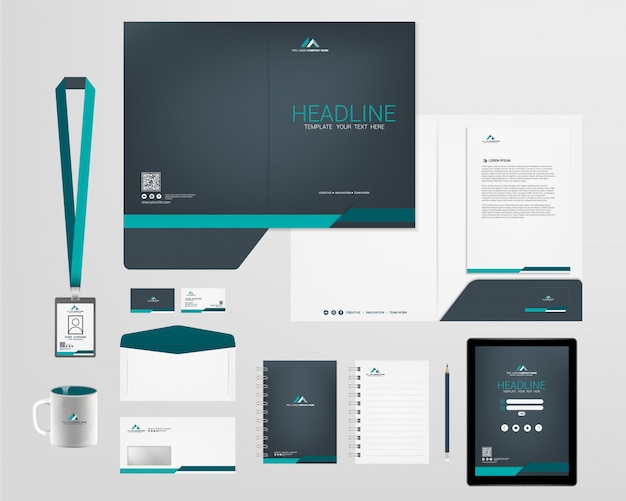 Corporate identity-vorlage